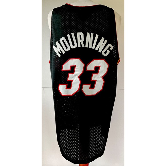 Nike Miami Heat Alonzo Mourning Stitched Jersey Size 2XL - Picture 10 of 12
